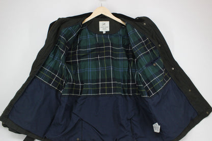 Womens Waxed Jacket Belted Classic Cotton