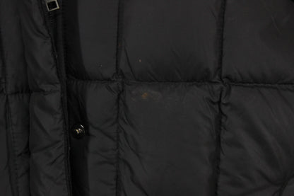 Womens 600 Down Parka Coat Hooded Full Zip Longline