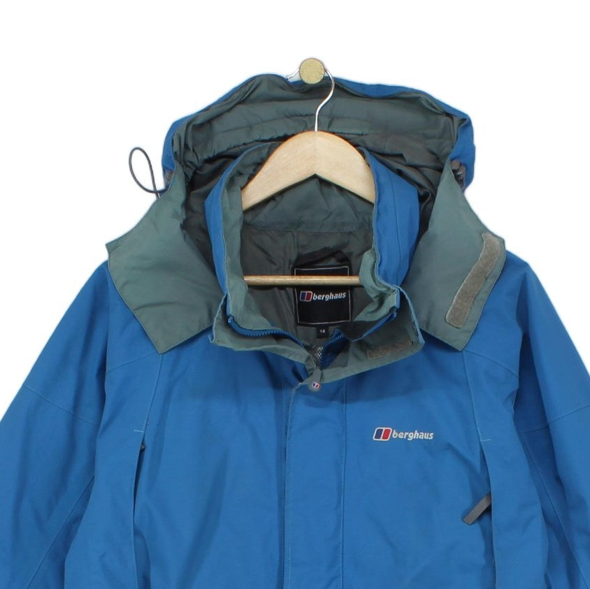Womens Goretex Waterproof Jacket Hooded Outdoor Hiking