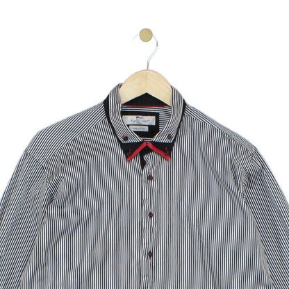 Mens Striped Shirt Long Sleeve