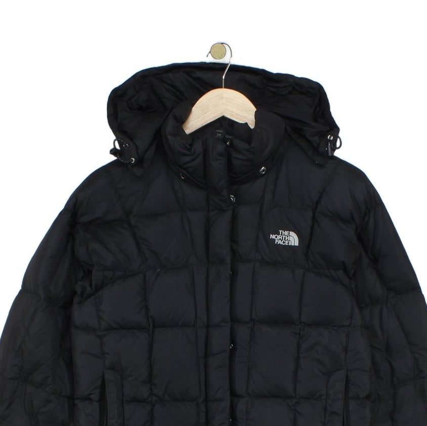 Womens 600 Down Parka Coat Hooded Full Zip Longline