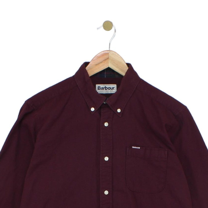 Mens Shirt Tailored Button Up Long Sleeve