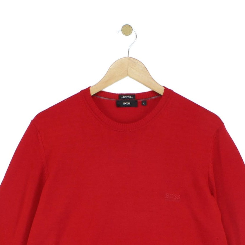 Mens Jumper Crew Neck Merino Wool