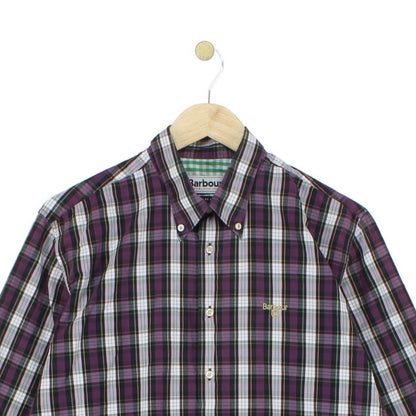 Mens Check Shirt Long Sleeve Classic