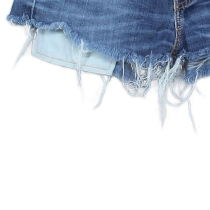 Womens Custom Denim Shorts  Distressed Summer