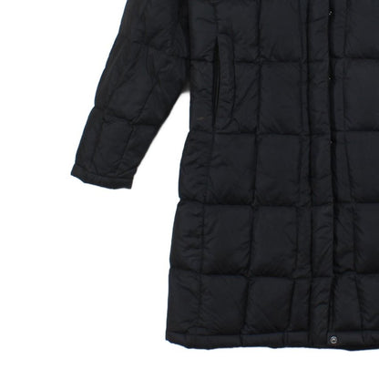 Womens 600 Down Parka Coat Hooded Full Zip Longline