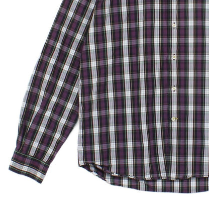 Mens Check Shirt Long Sleeve Classic