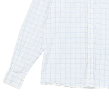 Mens Check Shirt Classic Formal