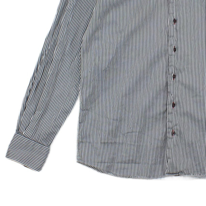 Mens Striped Shirt Long Sleeve