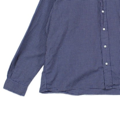 Mens Check Shirt Button Down Long Sleeve