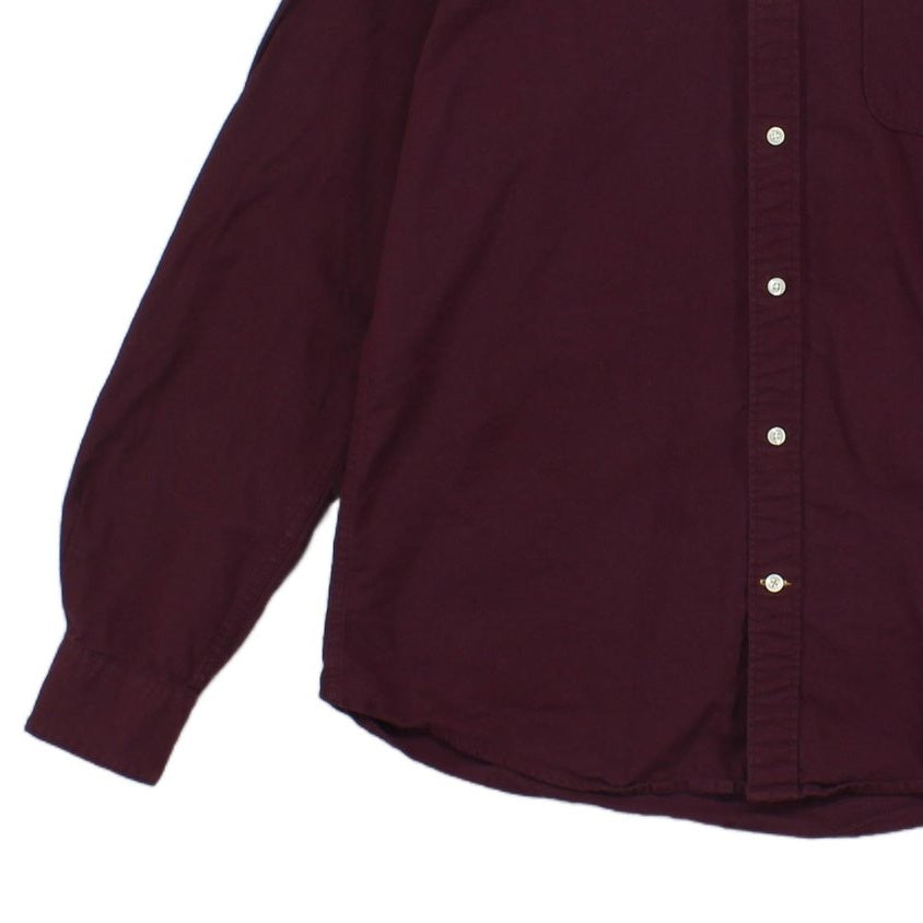 Mens Shirt Tailored Button Up Long Sleeve