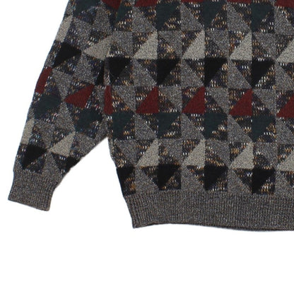 Mens Jumper Made In Italy Geometric
