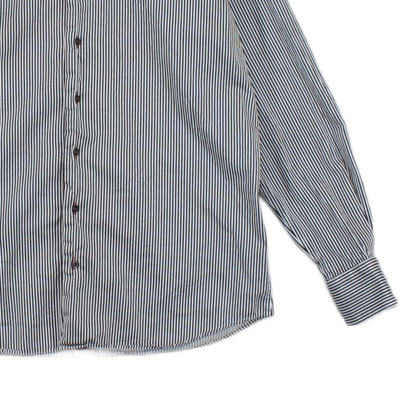Mens Striped Shirt Long Sleeve