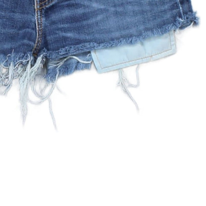 Womens Custom Denim Shorts  Distressed Summer