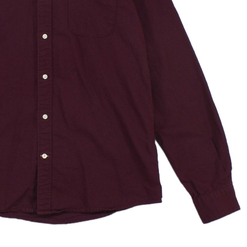 Mens Shirt Tailored Button Up Long Sleeve