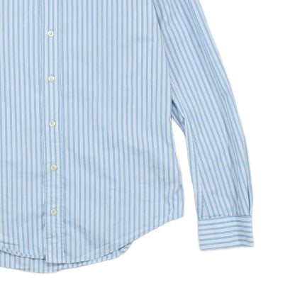 Mens Striped Shirt Regular Fit Stretch