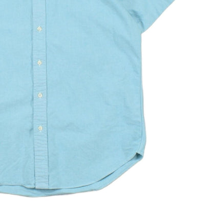 Mens Oxford Shirt Casual Short Sleeve Button Down