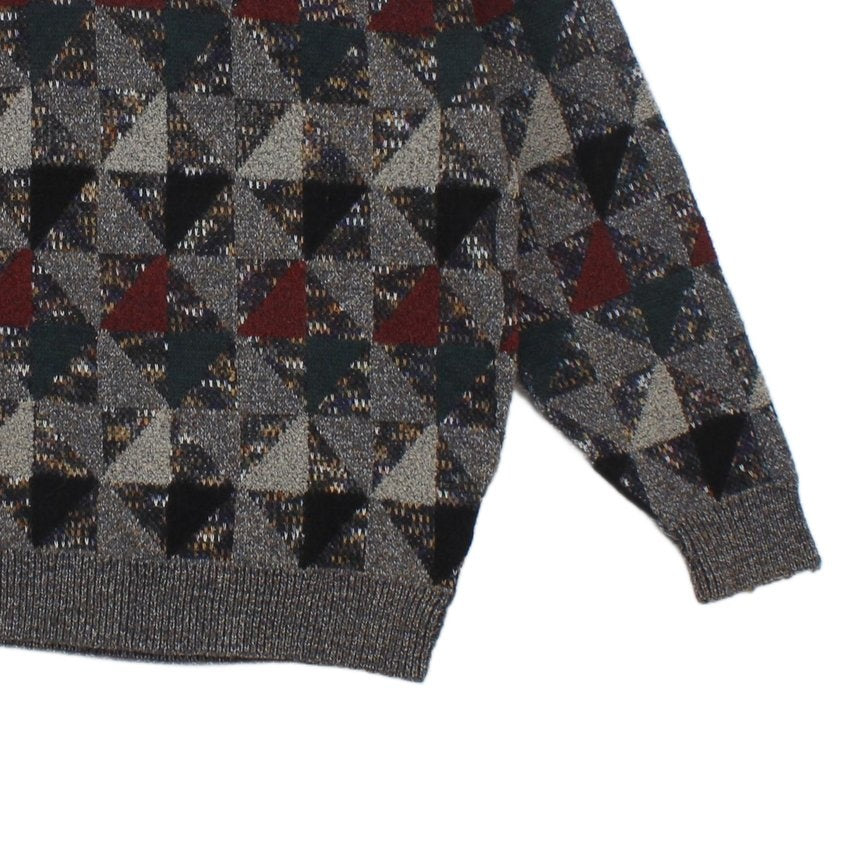 Mens Jumper Made In Italy Geometric