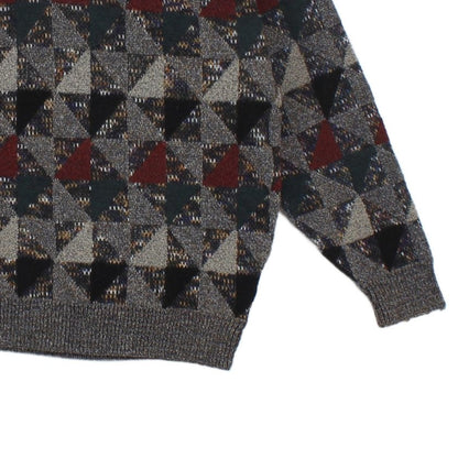 Mens Jumper Made In Italy Geometric