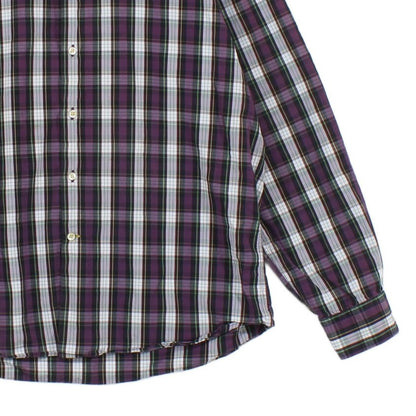 Mens Check Shirt Long Sleeve Classic