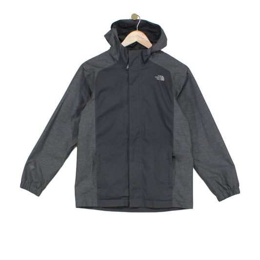Boys Waterproof Jacket Hooded Full Zip Lightweight