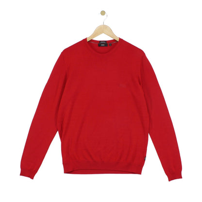 Mens Jumper Crew Neck Merino Wool