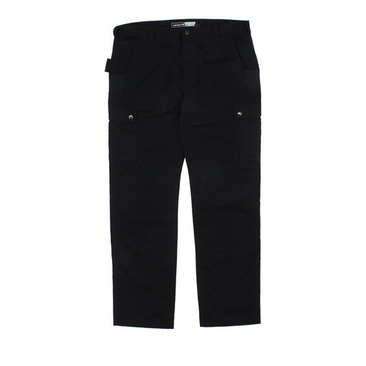 Mens Cargo Trousers Relaxed Fit Workwear Durable