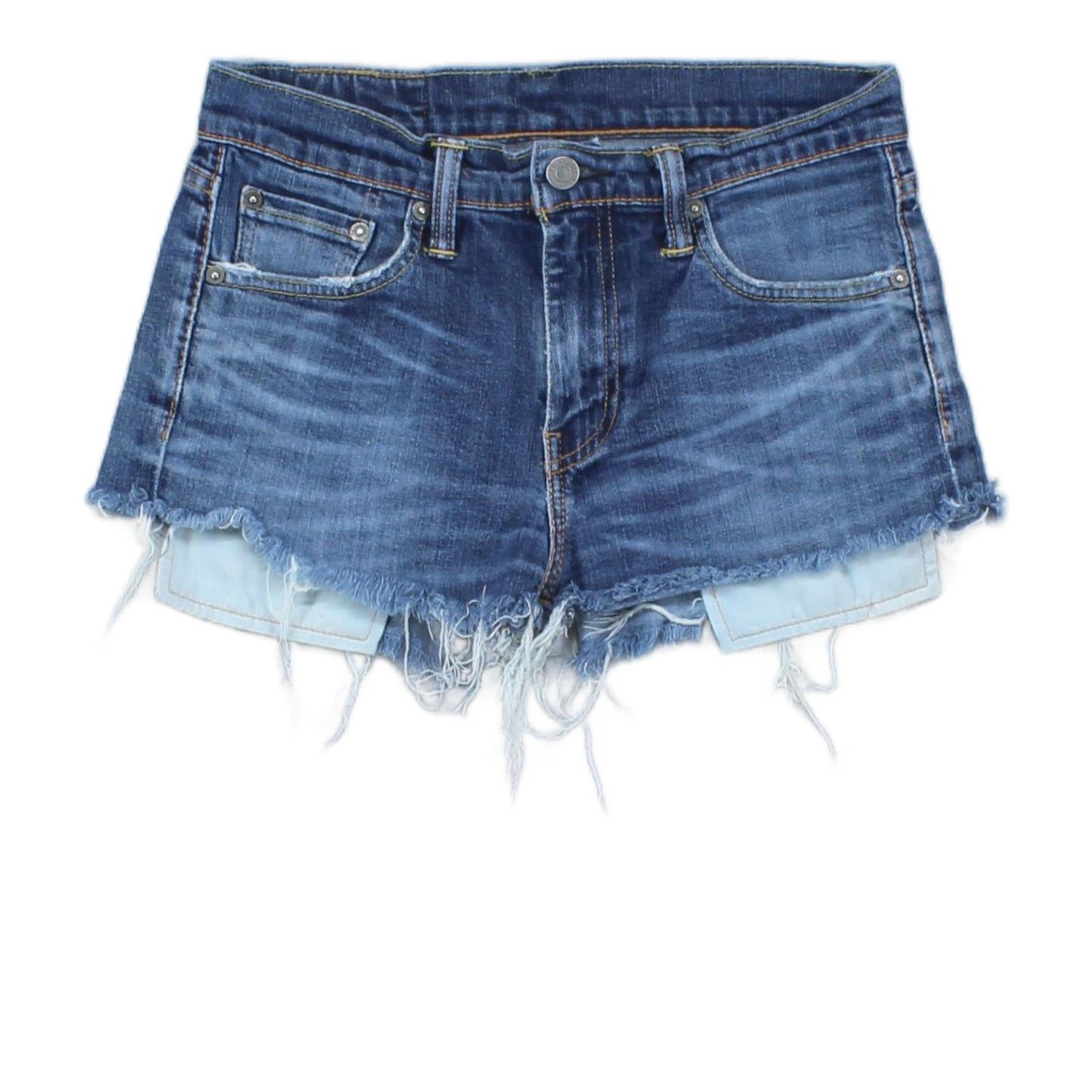 Womens Custom Denim Shorts  Distressed Summer
