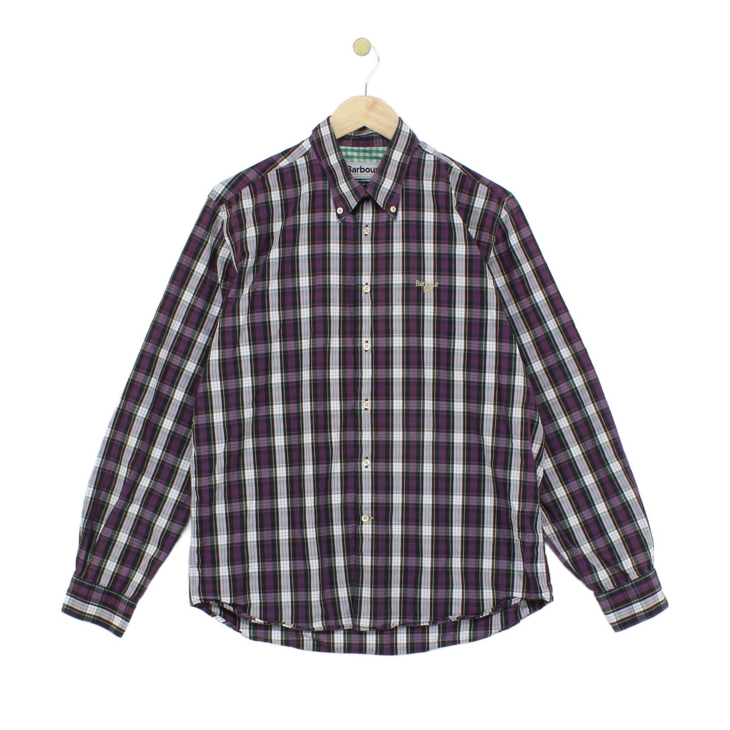 Mens Check Shirt Long Sleeve Classic