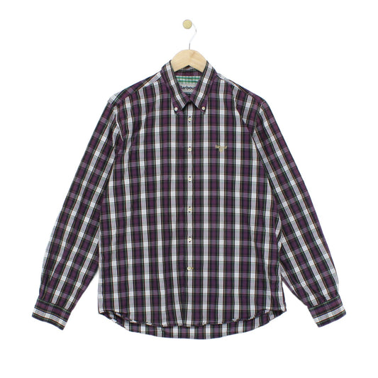 Mens Check Shirt Long Sleeve Classic