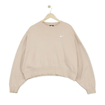 Womens Oversized Sweatshirt Swoosh