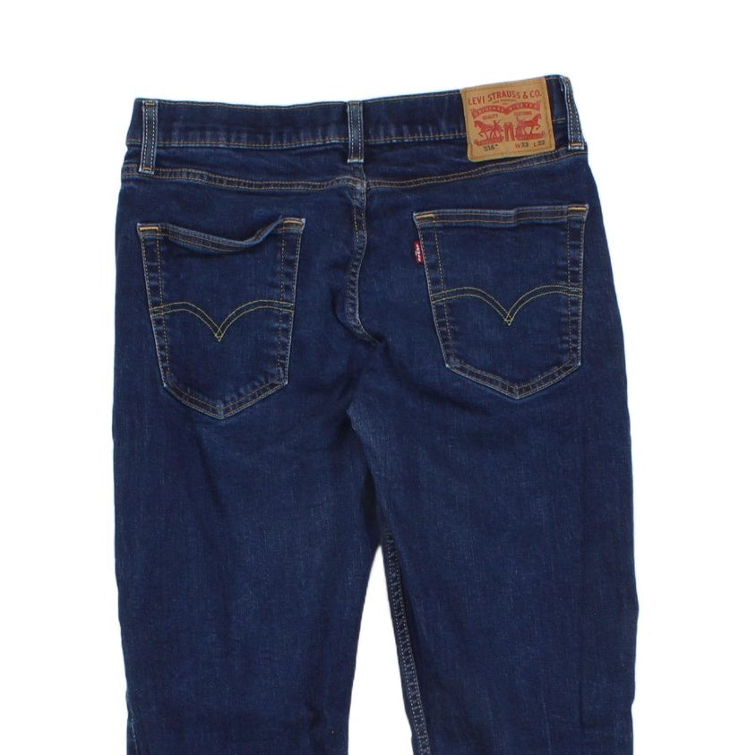 Mens 514 Jeans Straight Leg Denim Stretch