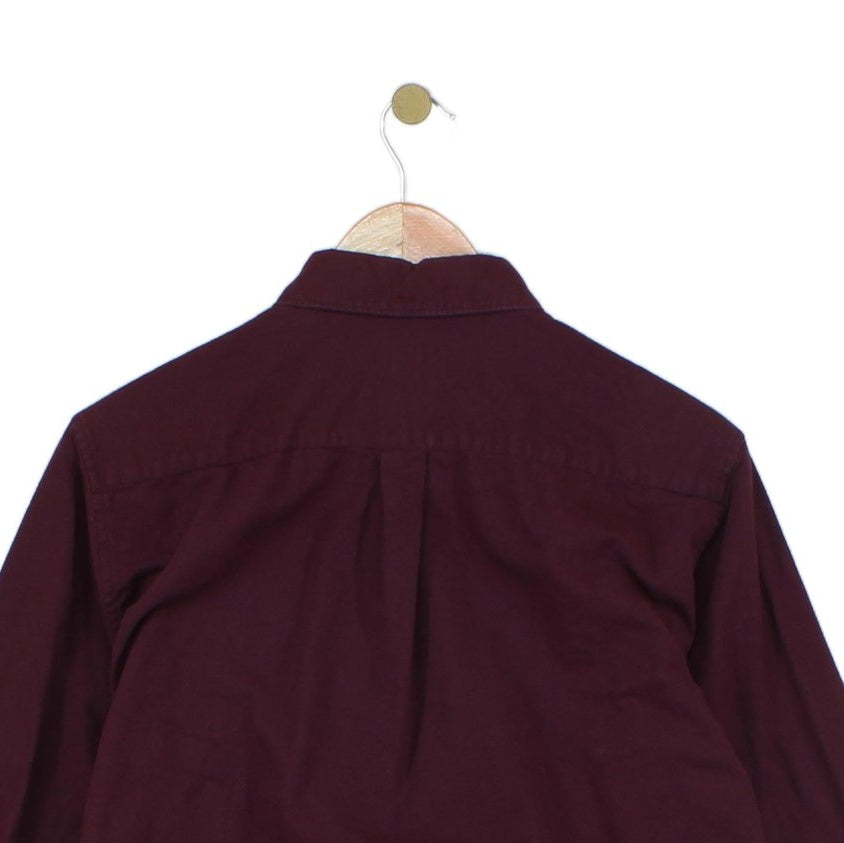 Mens Shirt Tailored Button Up Long Sleeve