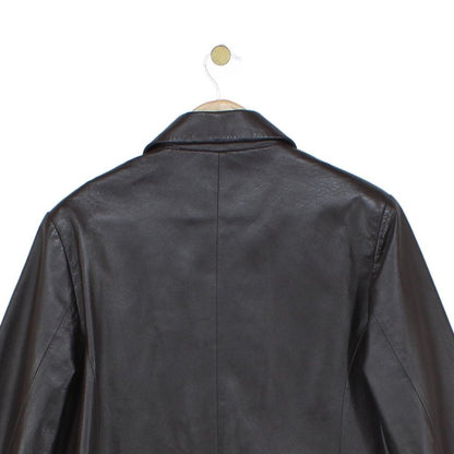 Womens Leather Jacket Full Zip Classic