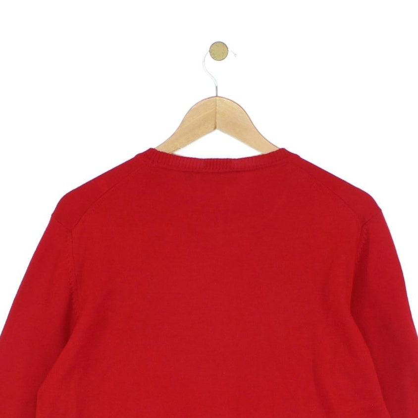 Mens Jumper Crew Neck Merino Wool