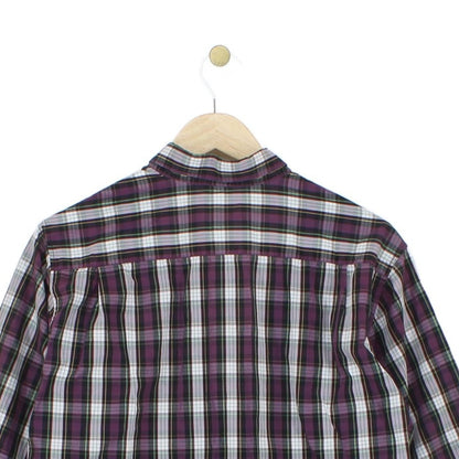 Mens Check Shirt Long Sleeve Classic
