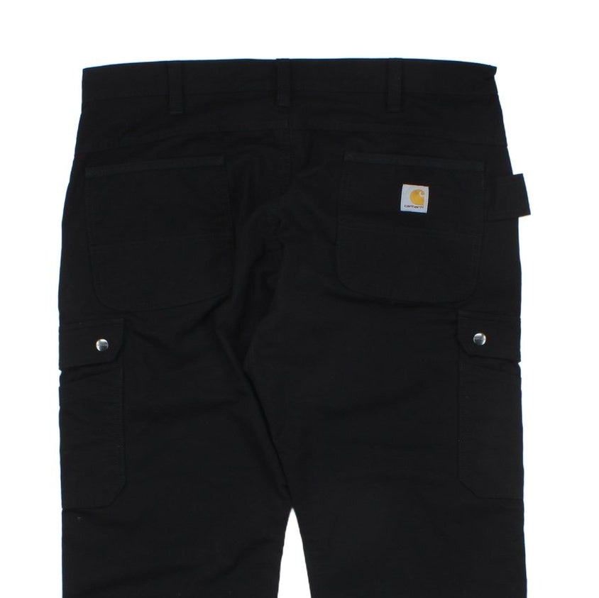Mens Cargo Trousers Relaxed Fit Workwear Durable