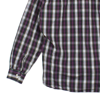 Mens Check Shirt Long Sleeve Classic