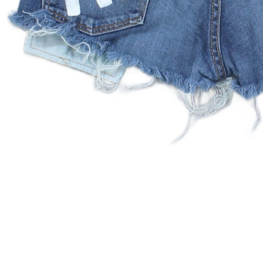 Womens Custom Denim Shorts  Distressed Summer