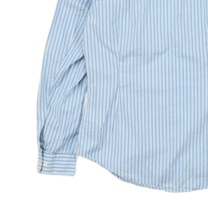 Mens Striped Shirt Regular Fit Stretch