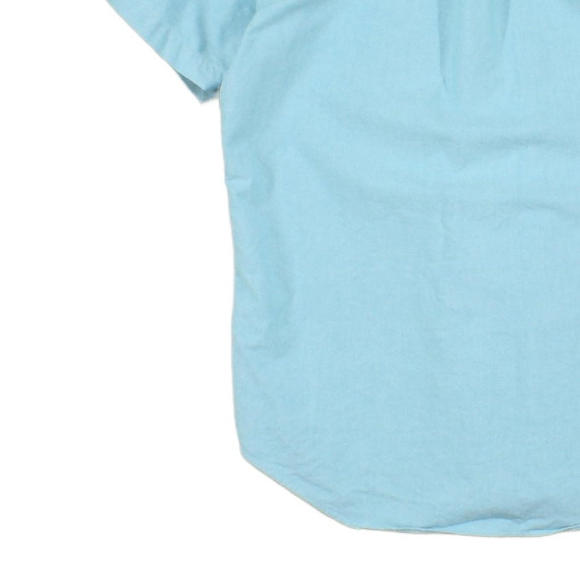Mens Oxford Shirt Casual Short Sleeve Button Down
