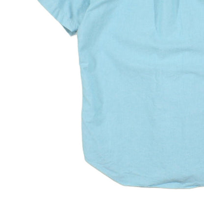 Mens Oxford Shirt Casual Short Sleeve Button Down