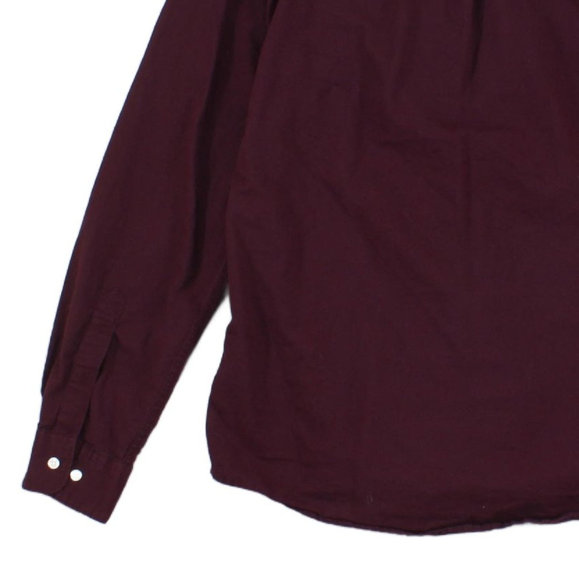 Mens Shirt Tailored Button Up Long Sleeve