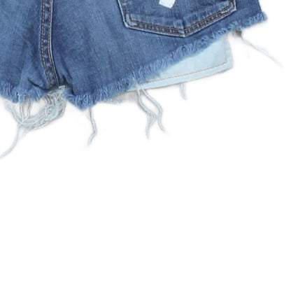 Womens Custom Denim Shorts  Distressed Summer
