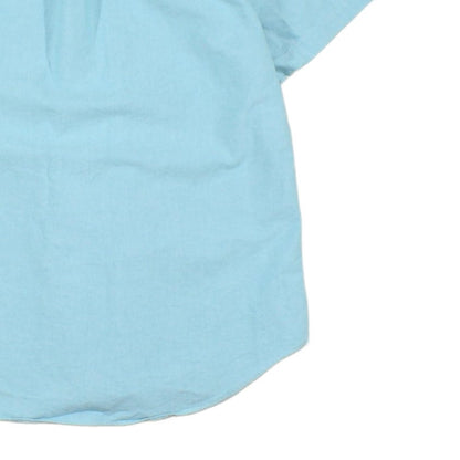 Mens Oxford Shirt Casual Short Sleeve Button Down