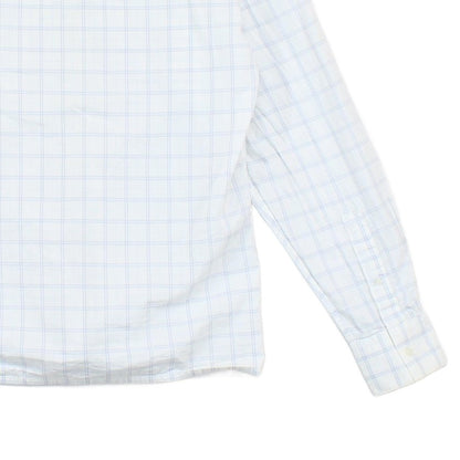 Mens Check Shirt Classic Formal