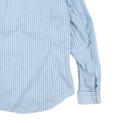 Mens Striped Shirt Regular Fit Stretch