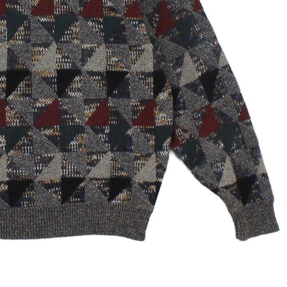 Mens Jumper Made In Italy Geometric