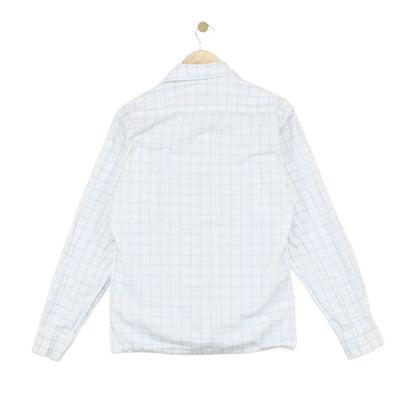 Mens Check Shirt Classic Formal
