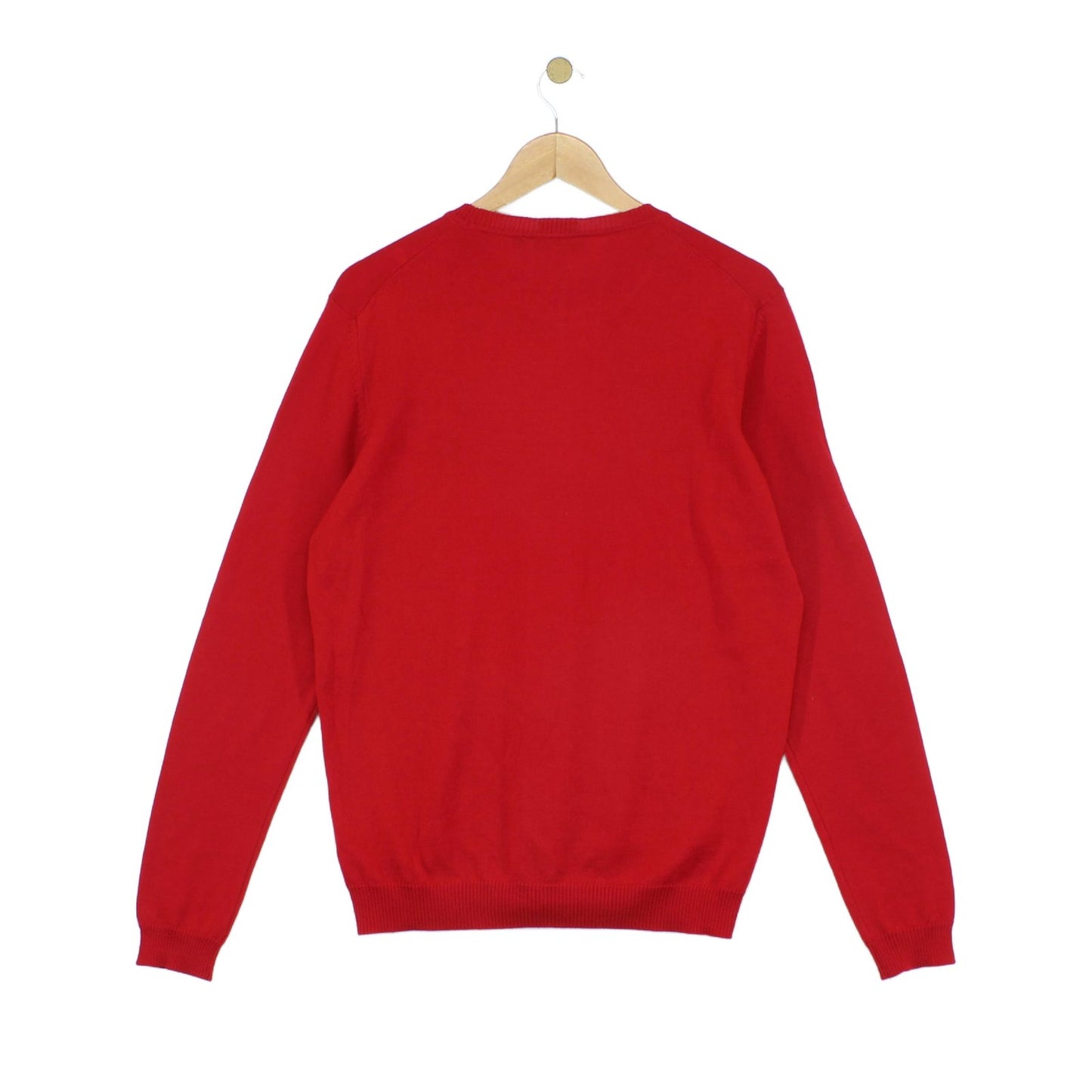 Mens Jumper Crew Neck Merino Wool